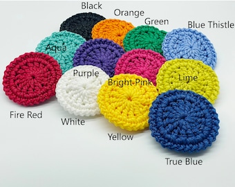 Nylon Dish Scrubbies Trio: Non-Scratch, Gentle Cleaning