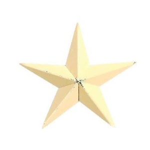 Amish Made 16&quot; Heavy Gauge Metal Barn Star - Antique Finish