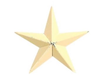 Amish Made 16" Heavy Gauge Metal Barn Star