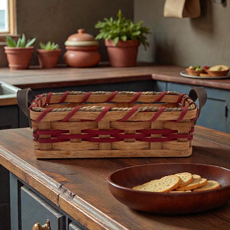 Rectangle Reed Baskets Reed Baskets - Etsy