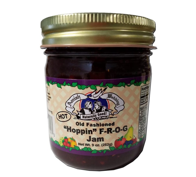 Amish Made Hoppin' FROG Jam 9 Oz. 2 Jars FREE Etsy
