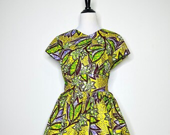 Embrace African Wax Print Dress