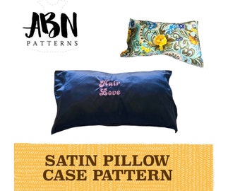 Satin Pillowcase Sham Digital Sewing Pattern