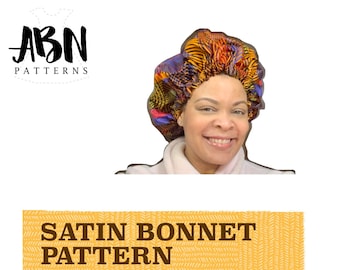Satin Bonnet Digital Sewing Pattern