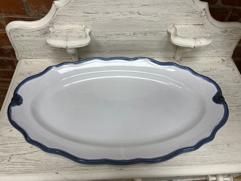 Large Serving Platter Made in Portugal image 1