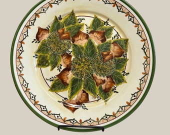 Chestnut (Castanha) Large Round Serving Platter