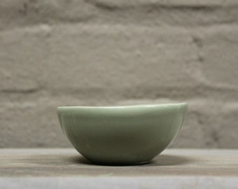 Ceramic Mini Bowl set of 4 / Dip Bowl / Snack Bowl in Herbal Garden / Portuguese Dinnerware / Serveware / Organic Collection