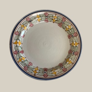 Small Plate Set of 4 ~ Dessert Plate ~ Decorative ~ Hand Painted ~ Made in Portugal