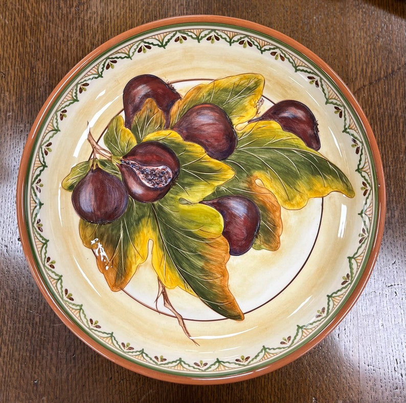 Figs Figo Large Round Serving Bowl/ Fruit Bowl/ Pasta Bowl immagine 1