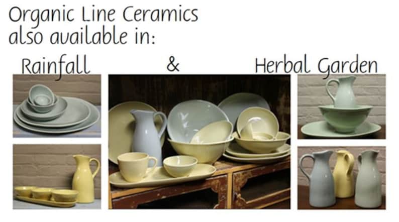 Ceramic Medium Serving Bowl in Provence Cr\u00e8me Portuguese Dinnerware Serveware Organic Collection