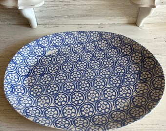 Large Serving Platter ~ Made in Portugal