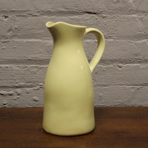 Ceramic Pitcher in Provence Crème / Portuguese Dinnerware / Serveware / Organic Collection