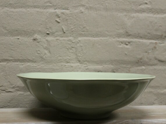 Ceramic Cereal Bowl Soup Bowl in Herbal Garden Portuguese Dinnerware Serveware Organic Collection