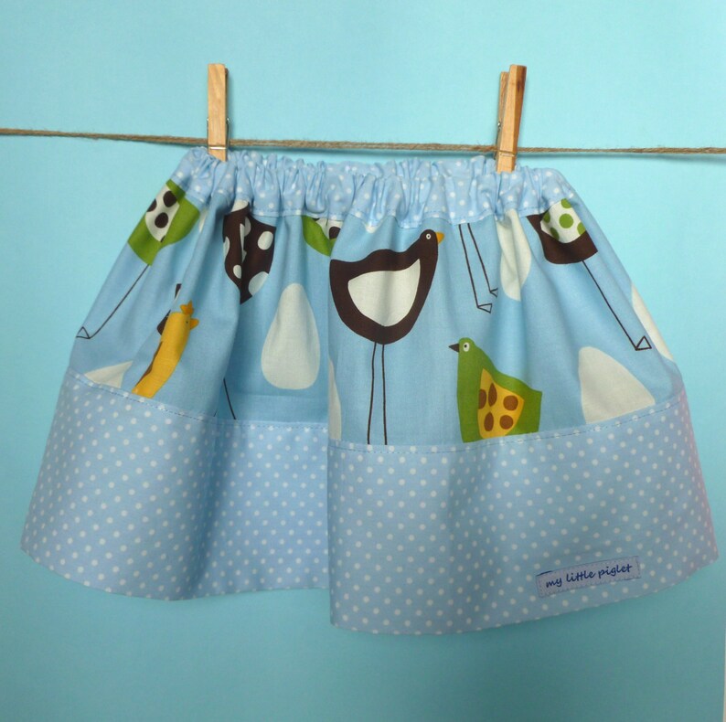 Fun Chicken Print Skirt for Baby Girls 36mths and 612mths Etsy