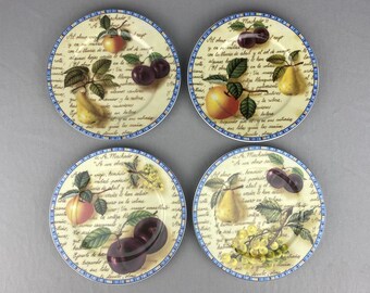 Godinger Yorkshire Salad or Wall Plates Set of 4