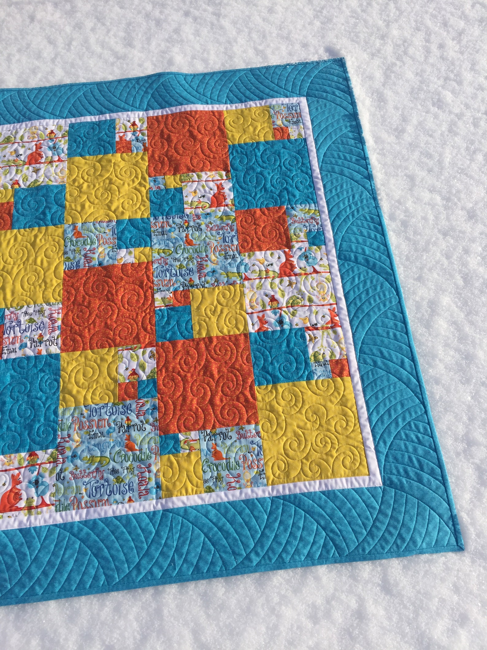 Quarter Sections PDF Quilt Pattern Etsy Canada