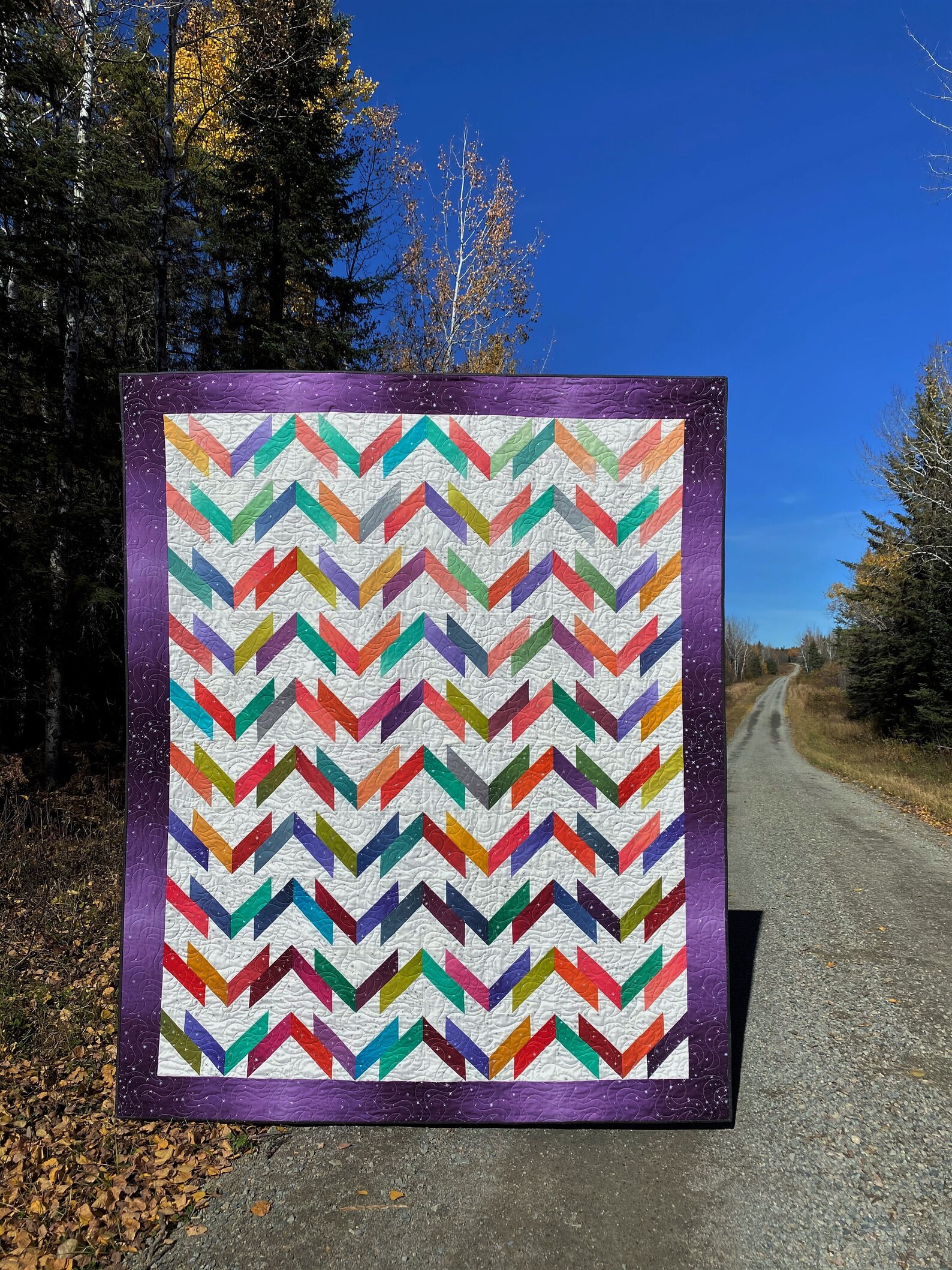 Washboard Road Paper Quilt Pattern Etsy Canada