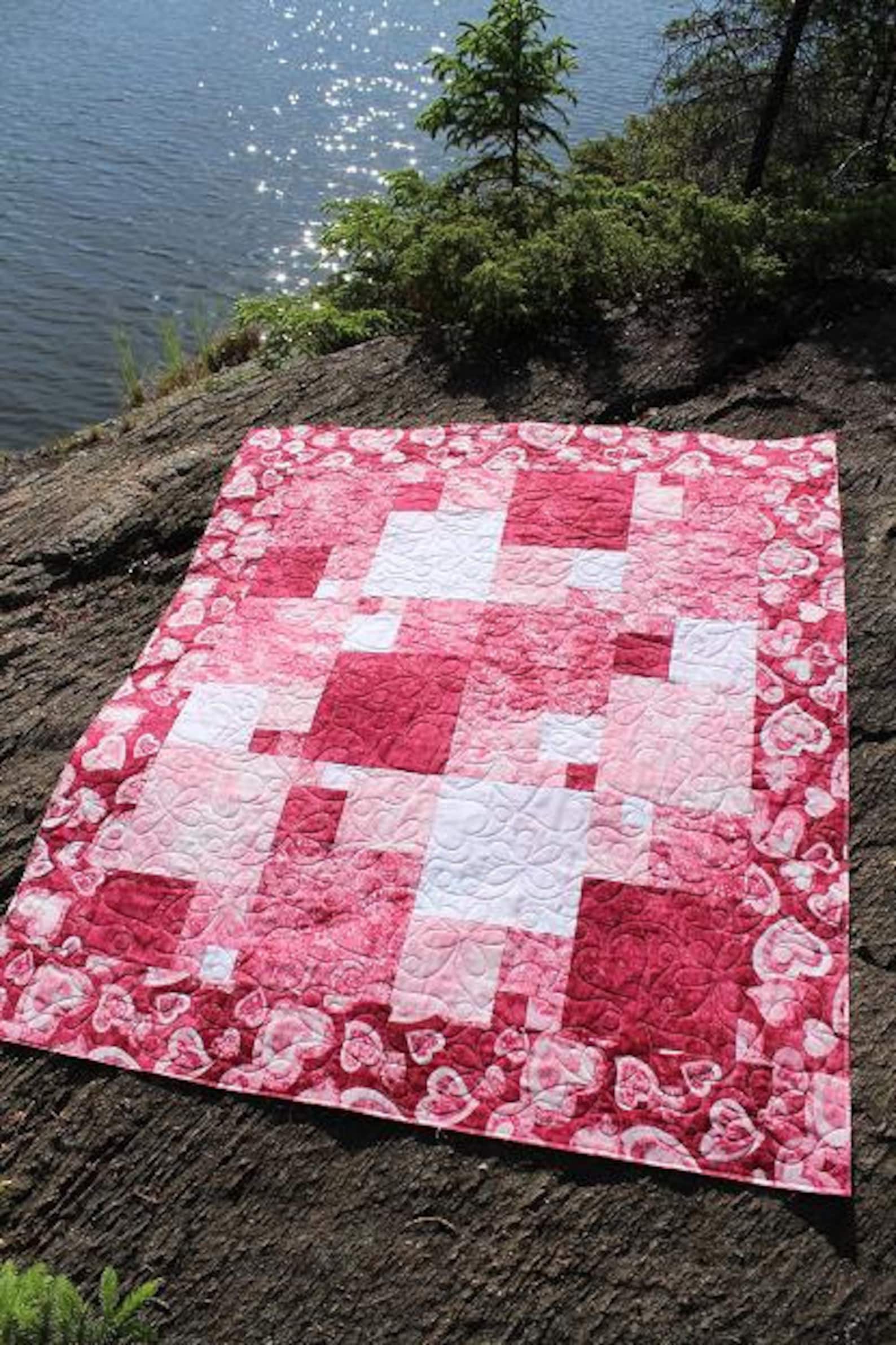 Quarter Sections PDF Quilt Pattern Etsy Canada