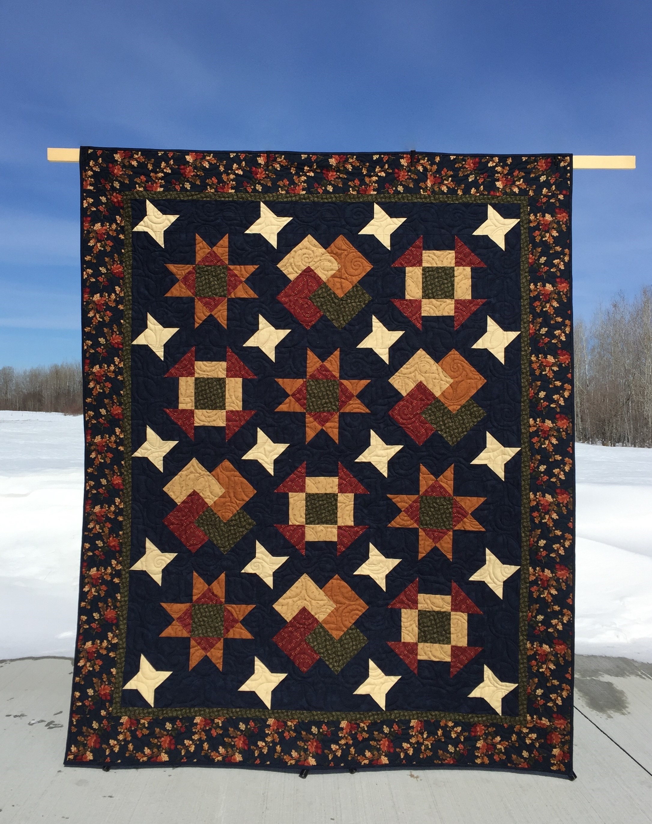 Minnesota Stars PDF Quilt Pattern - Etsy