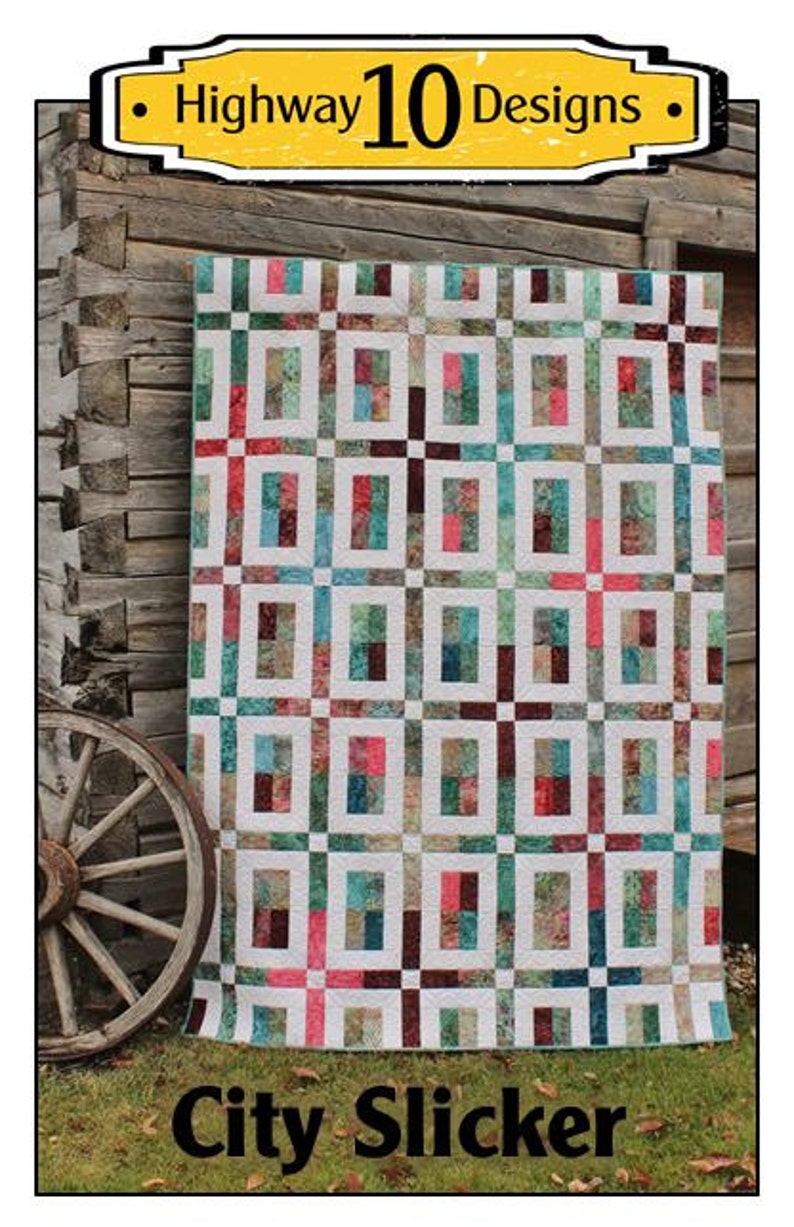 City Slicker PDF Quilt Pattern image 1