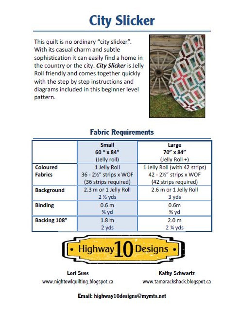City Slicker PDF Quilt Pattern image 9