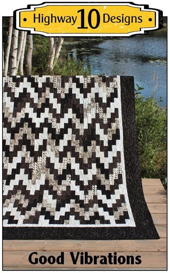 Vibrations PDF Quilt Pattern - Etsy