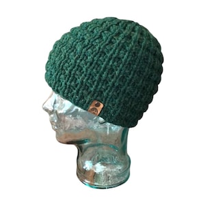 The Ventura Beanie: Men's Textured Wool-Acrylic Beanie, Lightweight Fitted Winter Hat, Men's Gift, Men's Lightweight Fall Hat