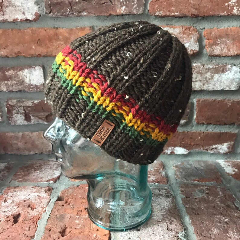 Knitting Pattern // the Tosh Beanie Knit Ribbed Beanie Etsy