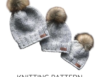 Strickmütze klassisch, Wintermütze klassisch, Strickmütze klassisch, Wintermütze klassisch (PDF)
