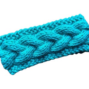 Cozy Cable Knit Headband Ear Warmer | Merino Wool | Stocking Stuffer Gift | Women&#39;s Gift | Coworker Gift | Sister Gift | Ready to Ship!