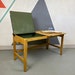 Esavian Vintage Mid Century School Desk Double Twin 