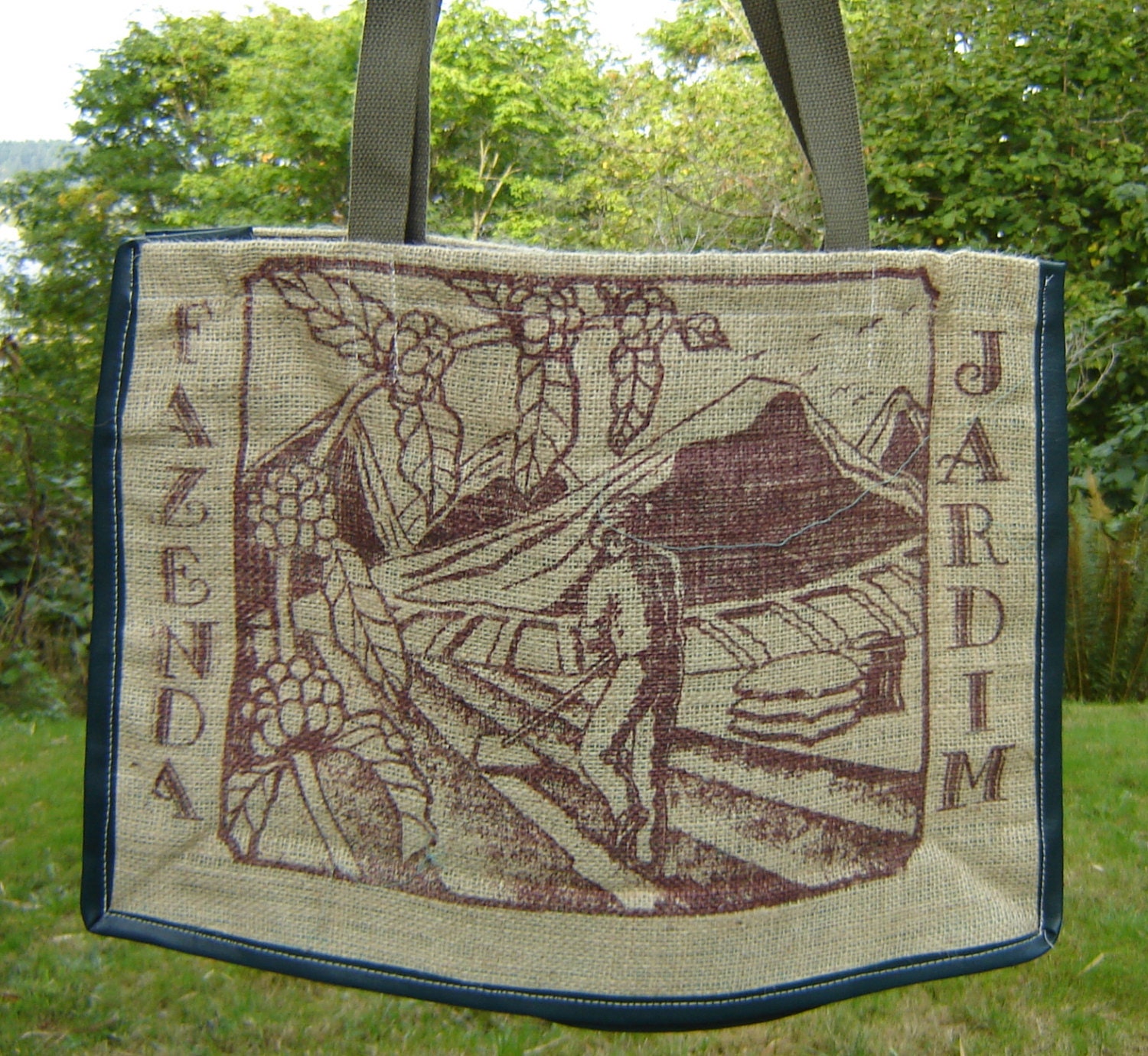 Burlap Tote Bagslms. Made Out of Coffee Bean Bags With Etsy UK