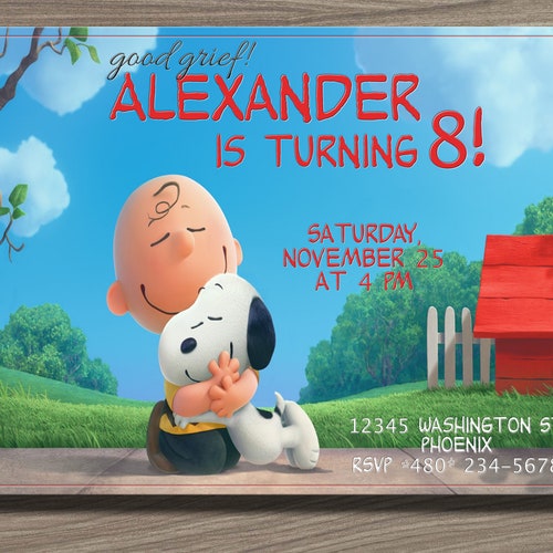 Snoopy Party Favor Cake Topper Birthday Peanuts Charlie Brown Etsy