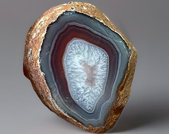 Swazi Rose Agate Nodule Specimen Collectors Edition Rare agate
