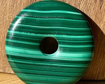 Malachite Donut | Malachite carving | Crystal Donuts | Crystal Sphere Stand