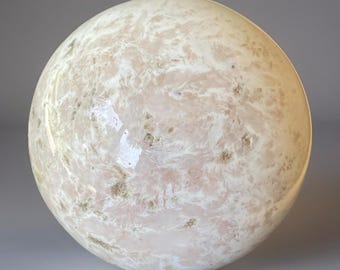 Scolecite Sphere • Crystals for Gifting & Collecting • Unique Home Decor • Natural Scolecite Specimen