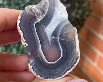 Swazi Rose Agate Nodule Specimen Collectors Edition Rare agate (92)