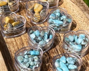 Crystal Party Favors - Tumbled Stones Gift Bags - Birthday Wedding Party - Crystal Favors for EVERY Holiday