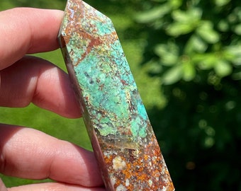 Chrysocolla Turquoise Tower - #99
