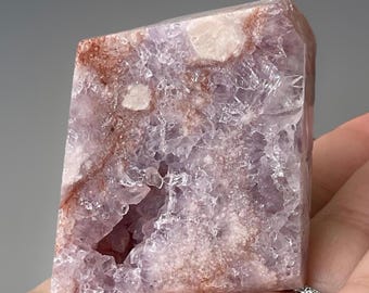 Ametrine Flower Agate Freeform - Stunning Purple Lavender Amethyst, Rare Stones & Unique Crystal Gems, High Quality Gifts