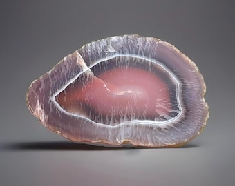 Swazi Rose Agate Nodule Specimen Collectors Edition Rare agate