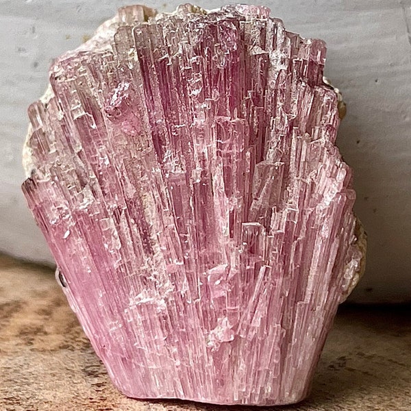 Tourmaline Specimen, Pink Tourmaline Cluster Mineral Specimen, Pink Tourmaline Tree