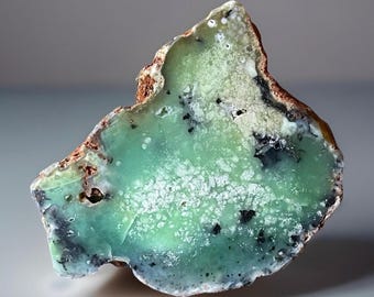 Chrysoprase Specimen, HQ Emerald Green Chrysoprase from Australia