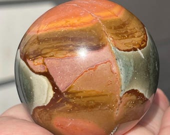 Polychrome Jasper Crystal Sphere (75)