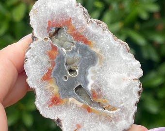 Argentina agate Geode, Natural Unique Agate Specimen