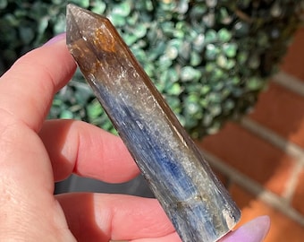Kyanite Crystal Point, Manifestation Stone,  Gemstone Tower Gift