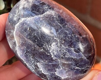 Iolite Sunstone XL Chunky Palmstone (312)