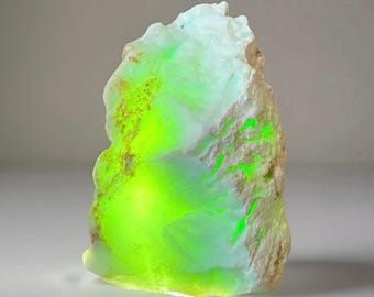 Chrysoprase Rough Specimen Collector Gem Grade Marlborough, Australia