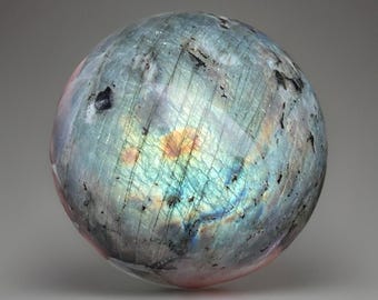 Labradorite Statement Sphere with Amazing Mermaid Blue Flash - #94