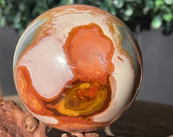 Polychrome Jasper XL Sphere (369)